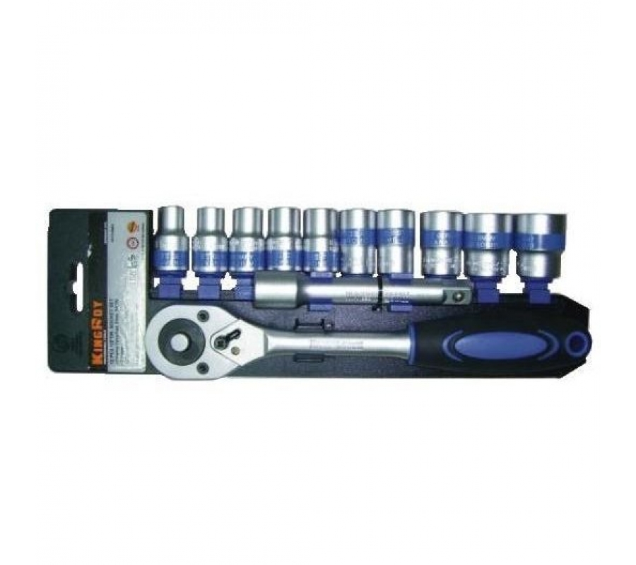 1/2" Galvučių rinkinys 12vnt. (KR012MSA)