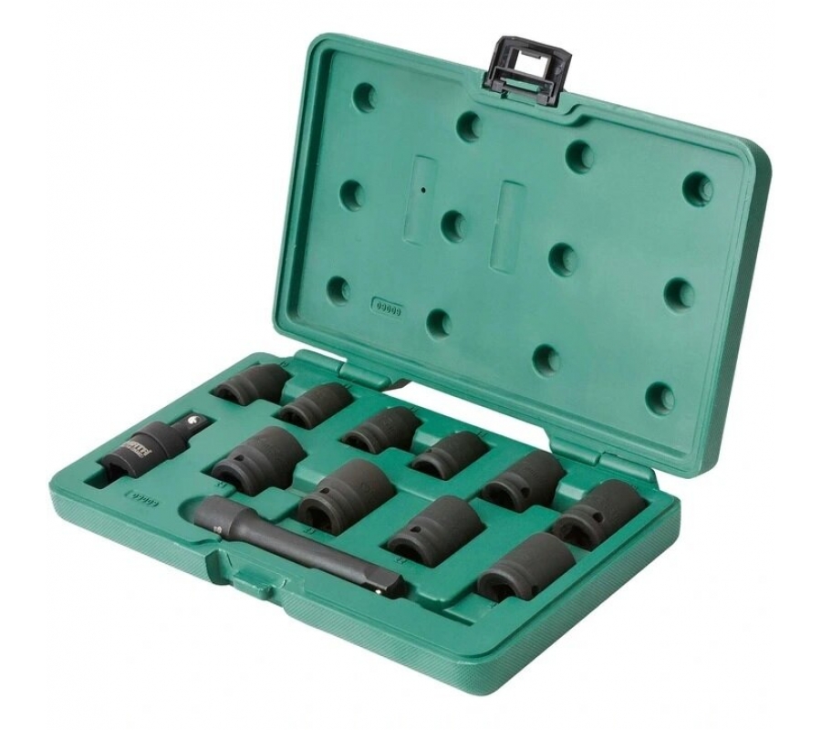 1/2" Dr. Impact socket set 12pcs. (S09009)