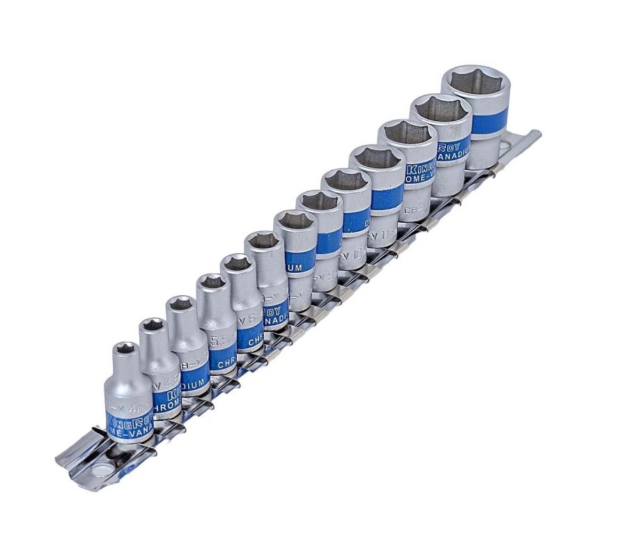 Galvučių rinkinys 1/4" (13vnt) (KR30151013)