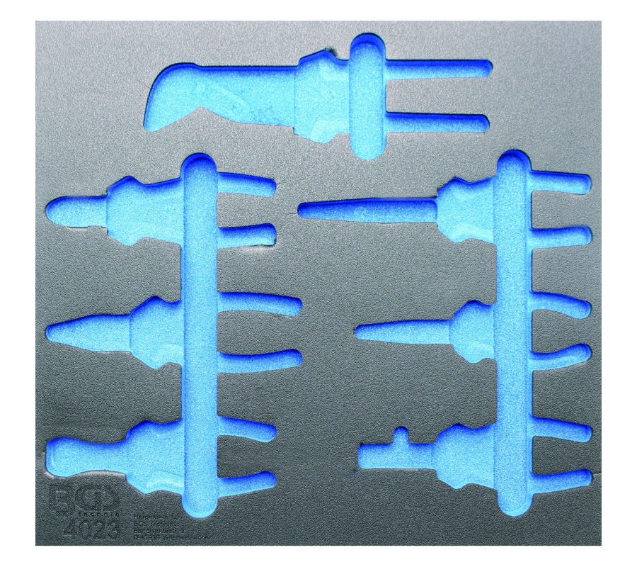 2/3 Tool Tray for Workshop Trolleys: 7-piece Pliers Set. (4023-1)