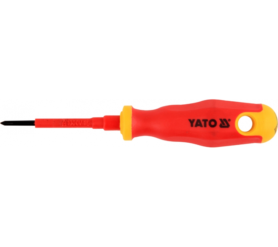 VDE Slot Screwdriver, 1000V PH0x60 mm (YT-2821)