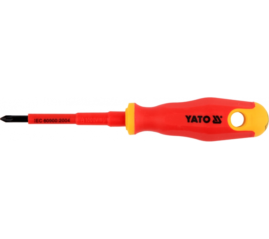 VDE Slot Screwdriver, 1000V PZ1x80 mm (YT-2825)