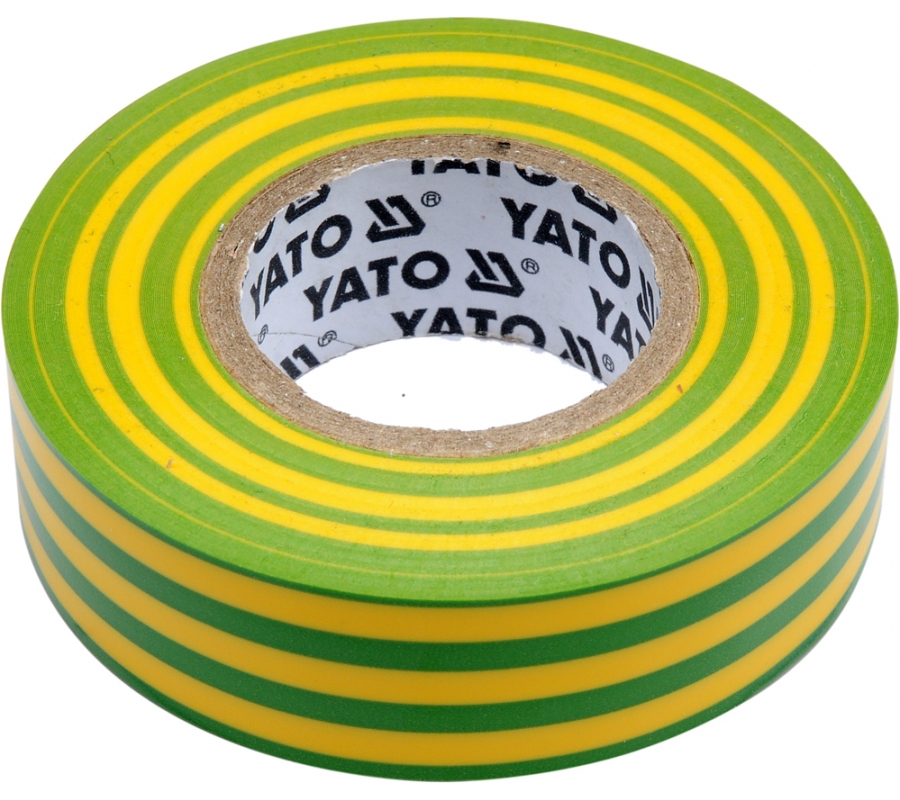 Izoliacija geltona-žalia 19mmx20mx0,13mm (YT-81655)