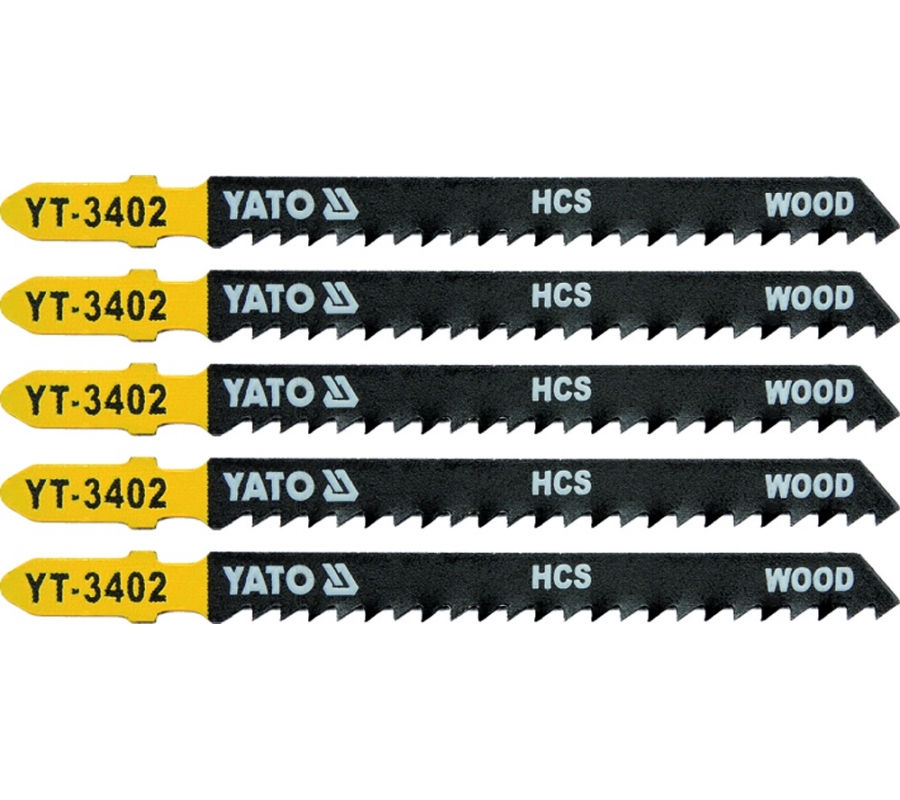 JIG SAW BLADE 65Mn -MILLED, 8TPI / 3MM (YT-3402)