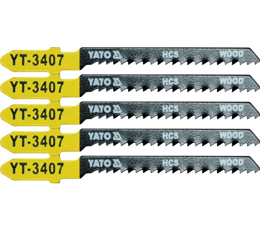 JIG SAW BLADE 65Mn -MILLED, 13TPI / 2MM (YT-3407)