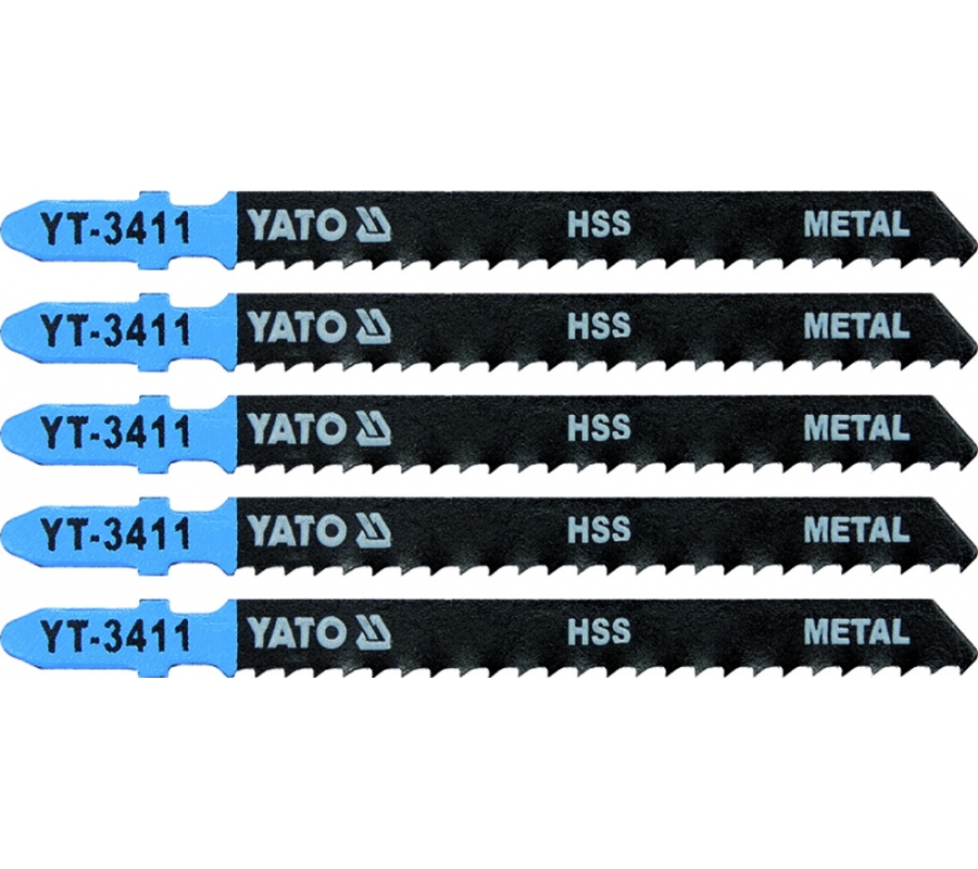 JIG SAW BLADE 65Mn -MILLED, 8 TPI / 3MM (YT-3411)