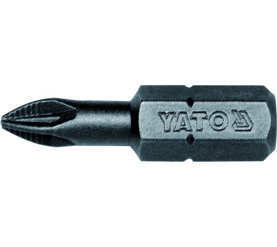 Antgalis kryžminis 1/4"x25MM, dydis PZ1, S2 ( YT-7810 )