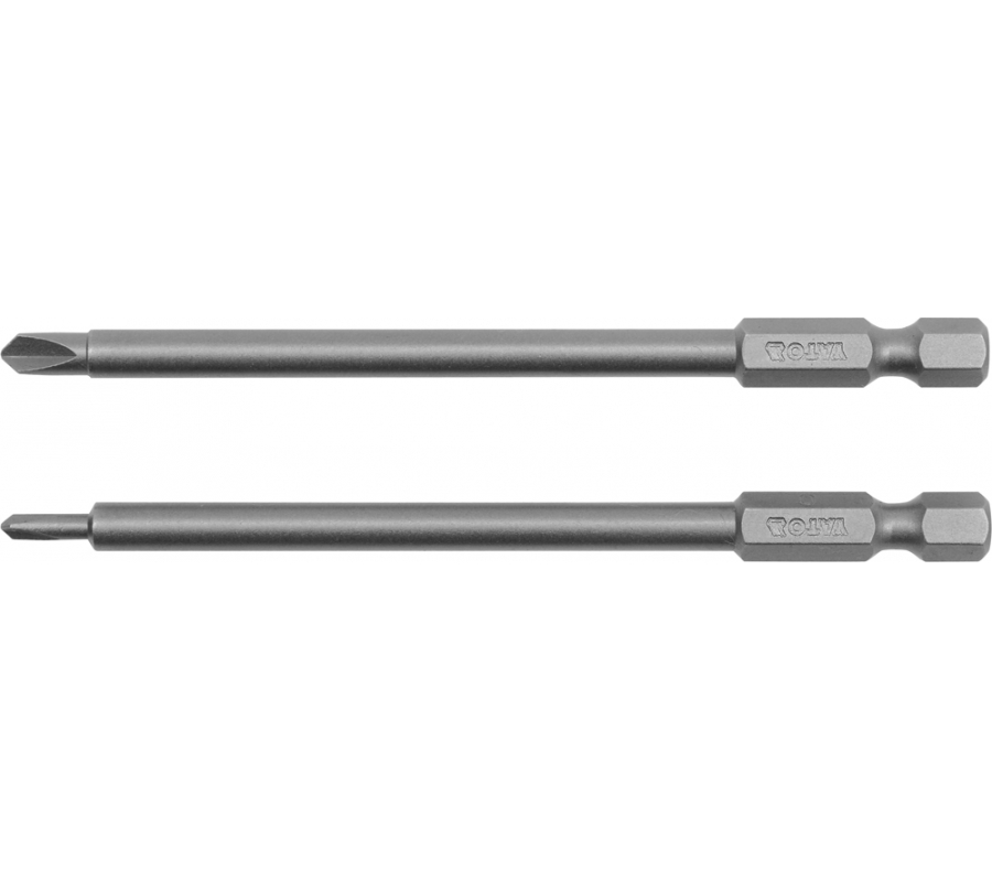 Биты TRI-WING №0х100мм;№1х100мм "Yato" (YT-0493)