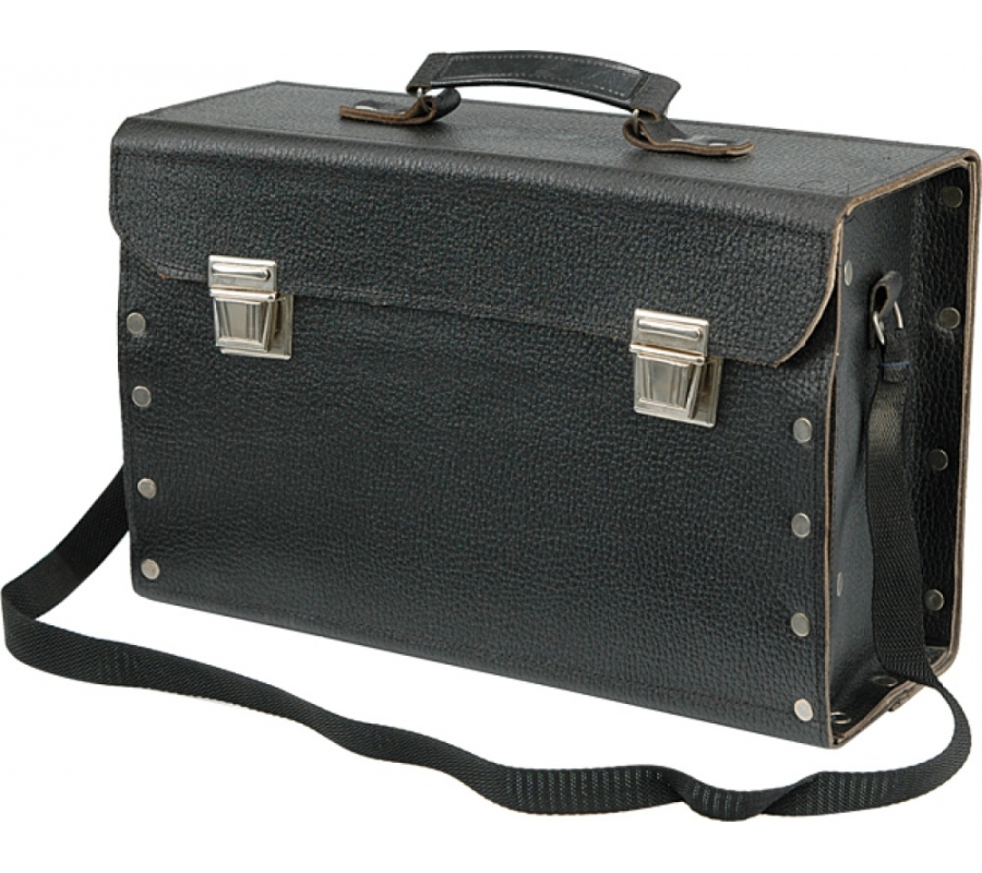 TOOL BAG, LEATHER 26X40X14 cm (78730)