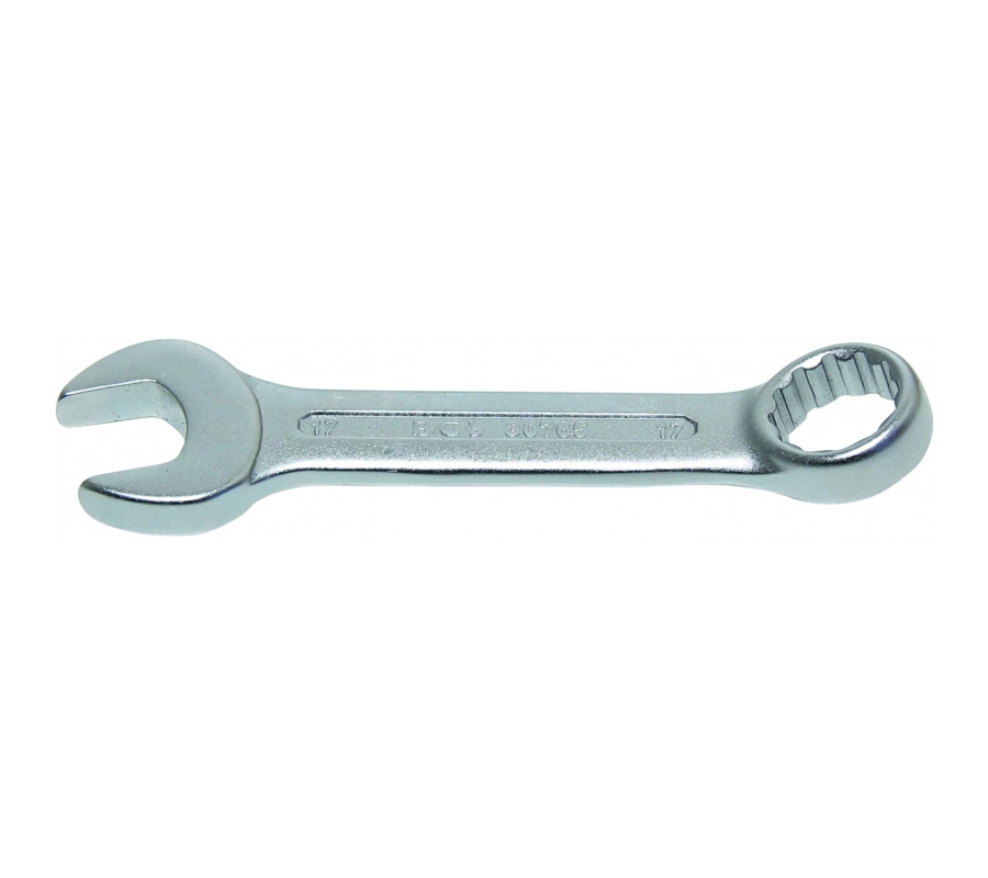 Raktas kombinuotas patrumpintas 17 mm (30765)