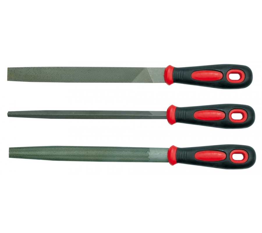Steel File Set 200 mm 3 pcs. (25165)