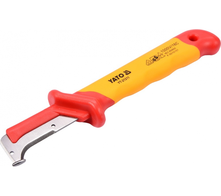 INSULATED DISMANTLING KNIFE 38X155MM VDE (YT-21211)