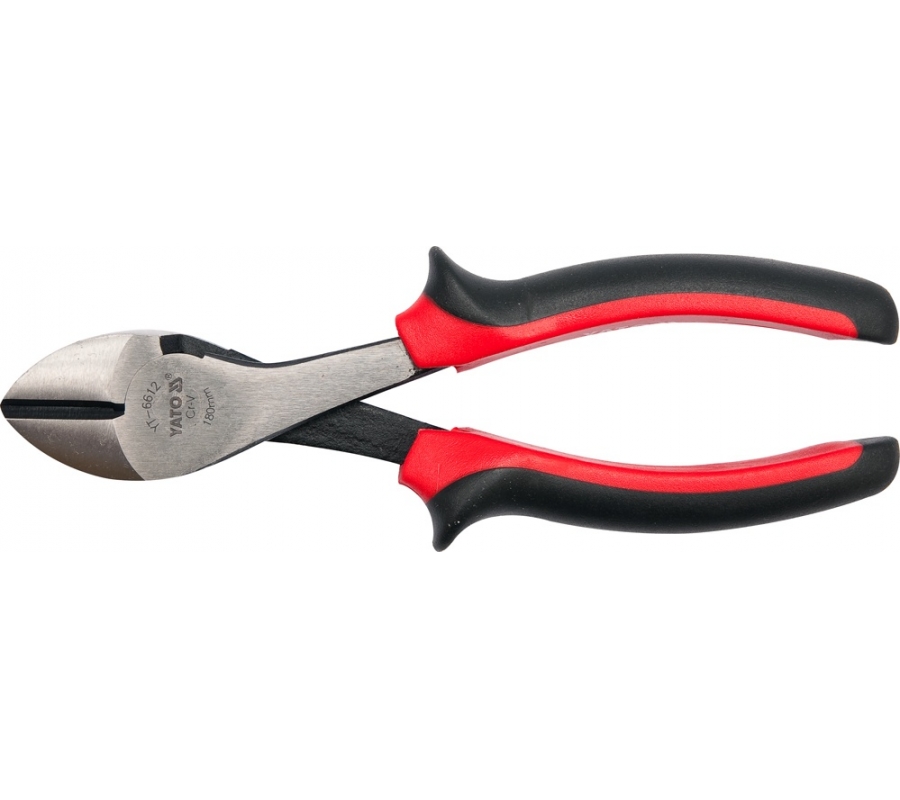 SIDE CUTTING PLIERS - HEAVY DUTY 7" (180MM) (YT-6612)