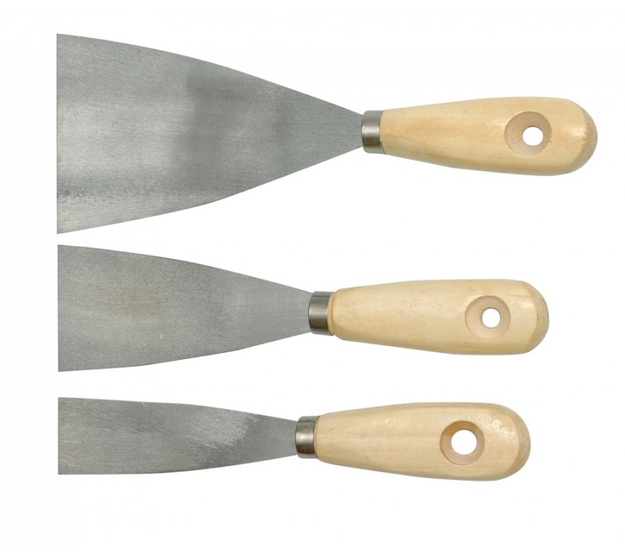 SCRAPER SET 3 PCS 3-5-8 CM (06130)