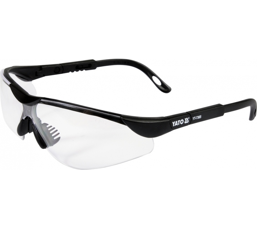 Safety glasses, clear (YT-7365)