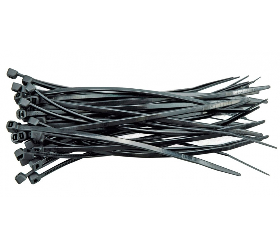 CABLE TIE 190X2,5 100 PCS. BLACK (73894)