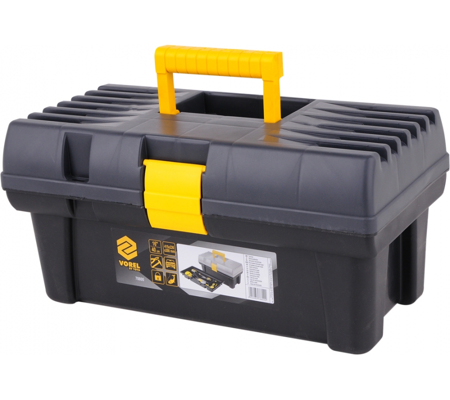 PLASTIC TOOL BOX 16" (78800)