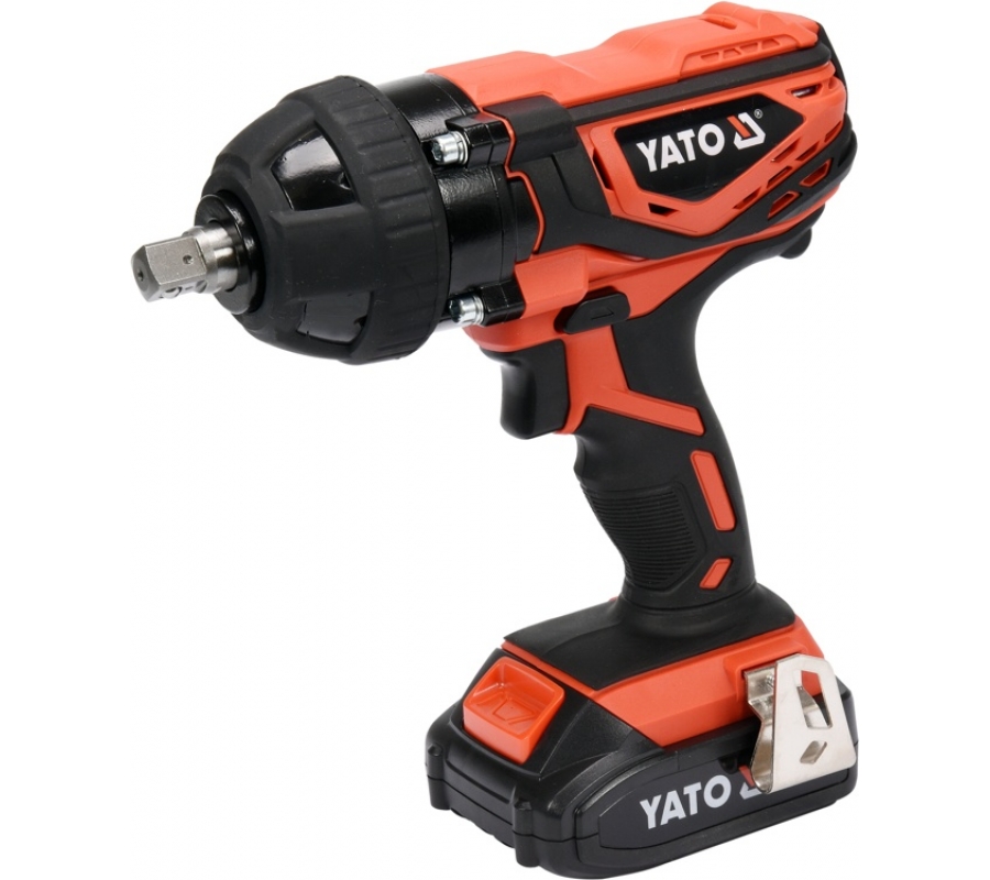 Akumuliatorinis smūginis veržliasukis 18V 1/2" 300NM 2,0AH (YT-82804)