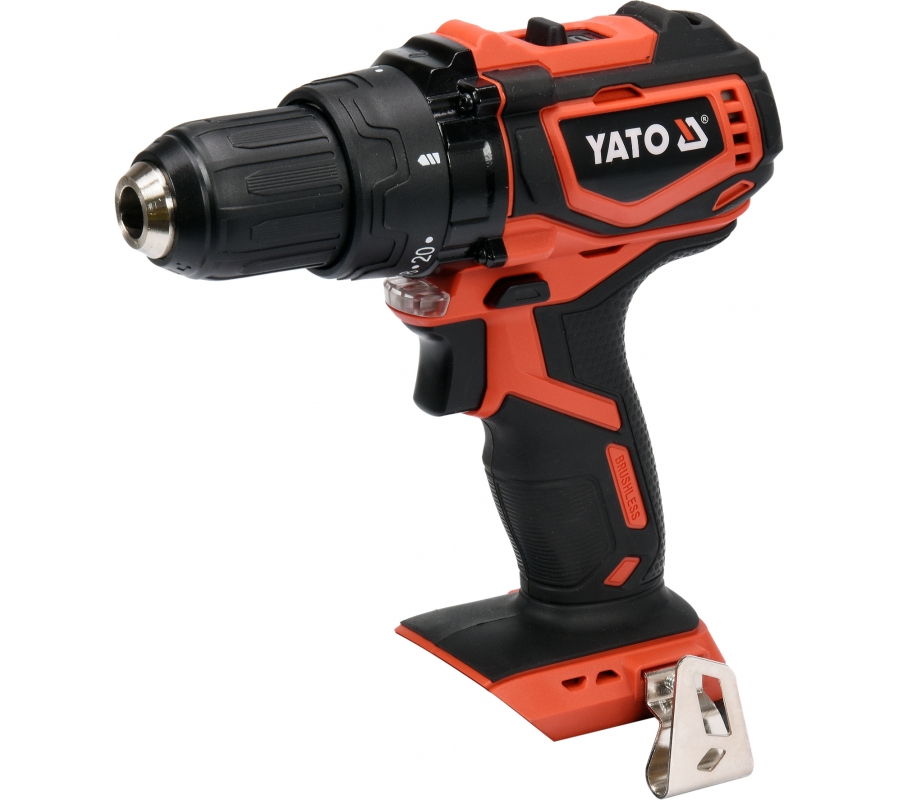 18V BRUSHLESS DRILL DRIVER WITHOUT BATTERY (YT-82795)