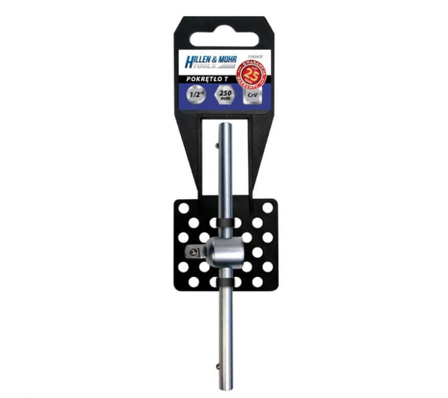 Вороток с подвижными квадратами 250мм, 1/2'' (17H307Z)