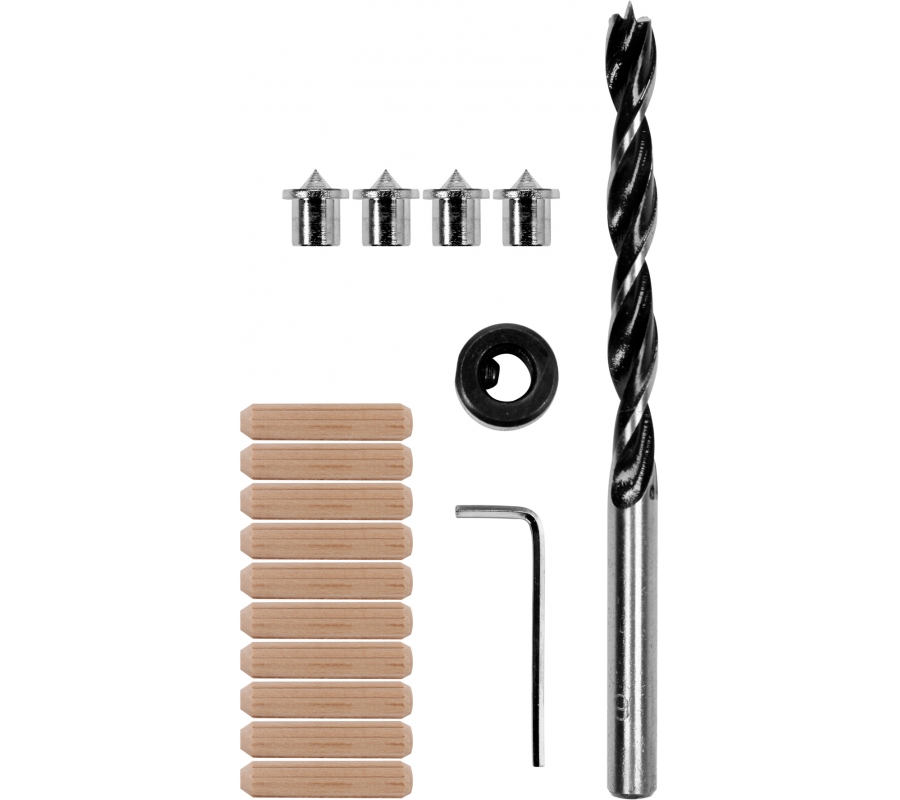 17PCS 6MM DOWEL KIT (YT-44112)
