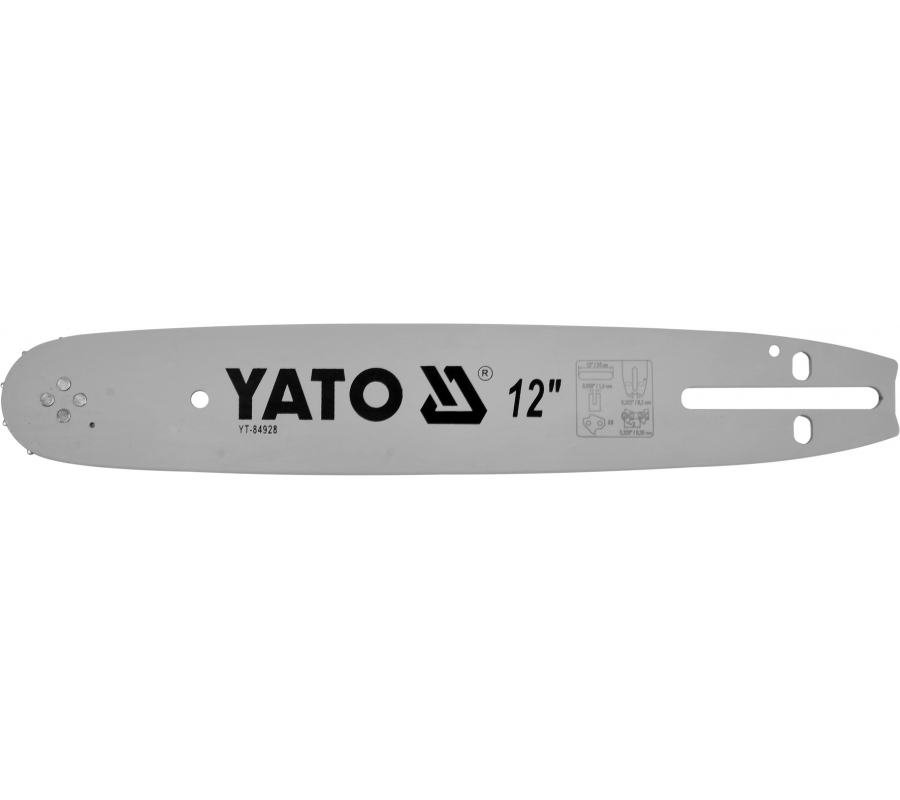 Шина для бензопил  12" 325U (YT-84928)