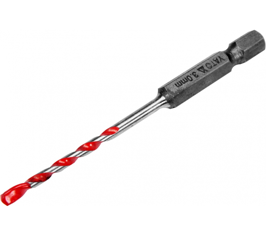 UNIVERSAL DRILL WITH HEX SHANK 3,0MM (YT-44780)