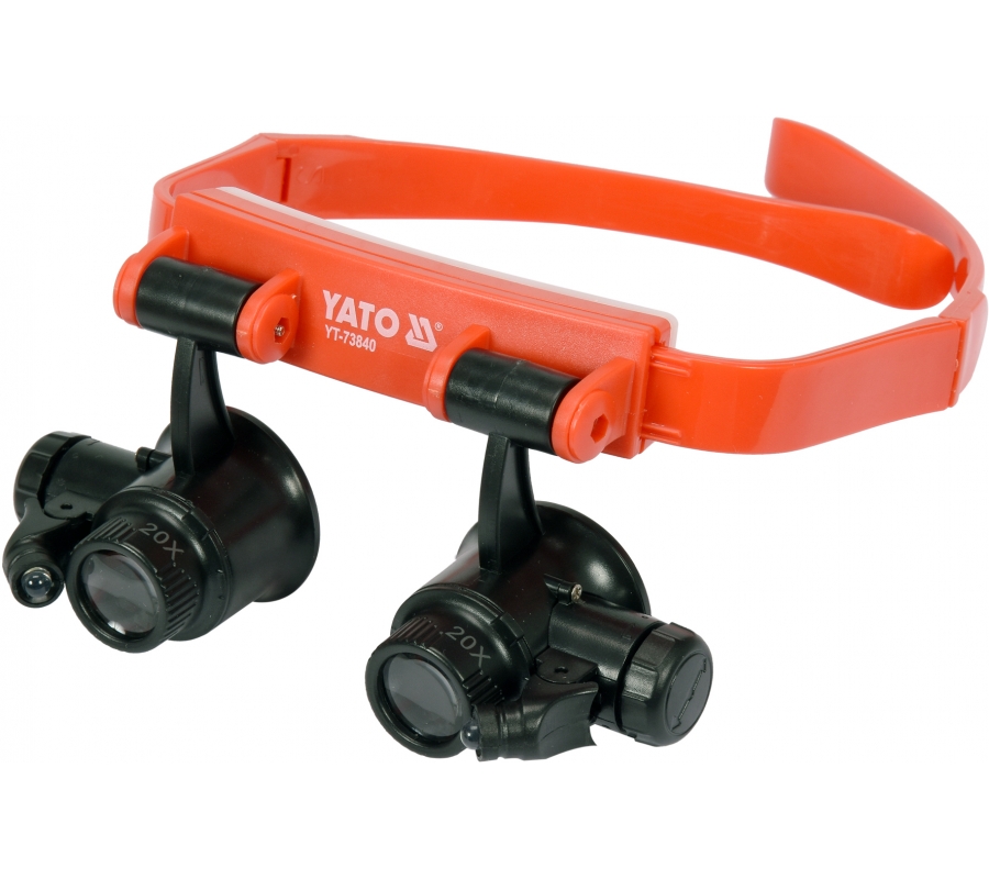 MAGNIFIER WITH LED LIGHT | 5 settings X10/X15/X20/X25 (YT-73840)