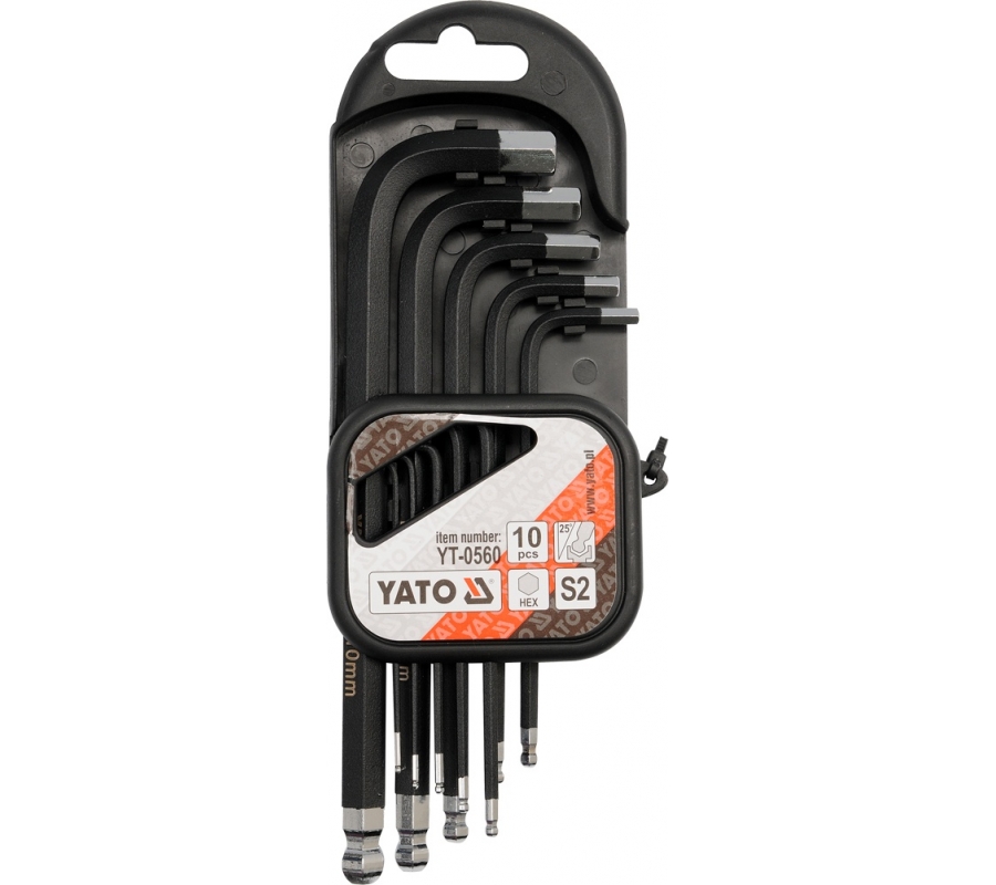 10-piece Internal Hexagon Key Set (YT-0560)
