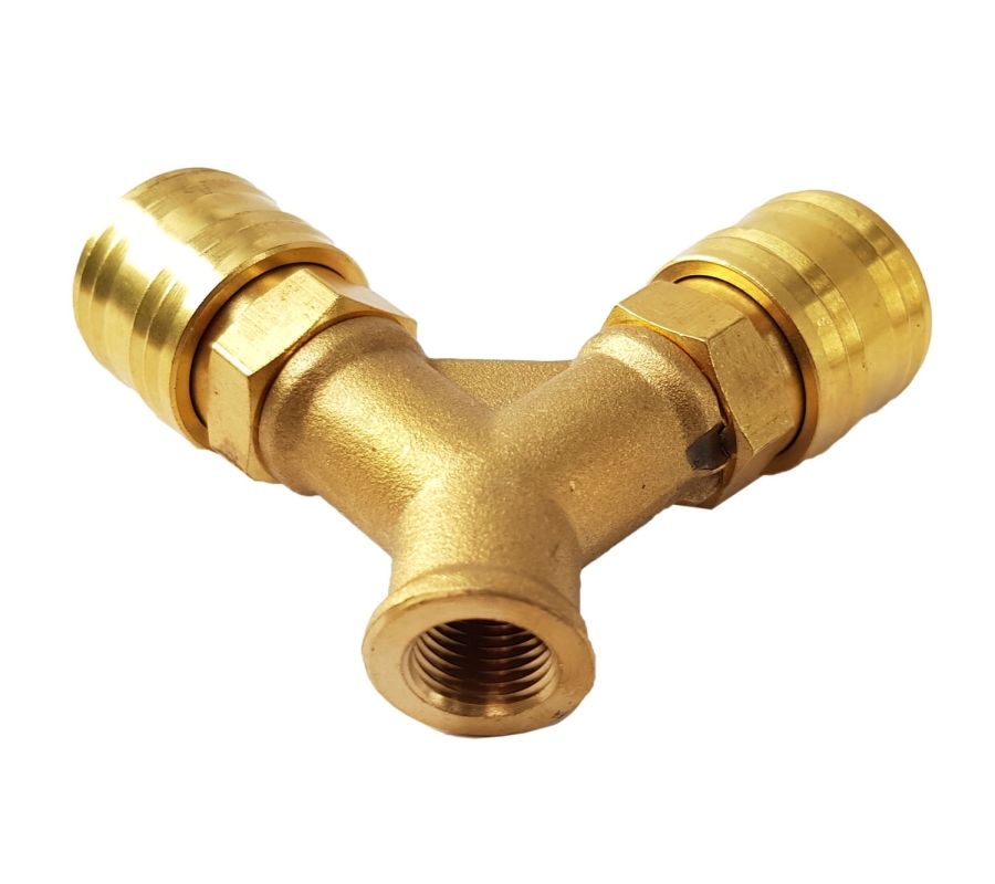 2 WAY QUICK COUPLER | 1/4" (LF-12)