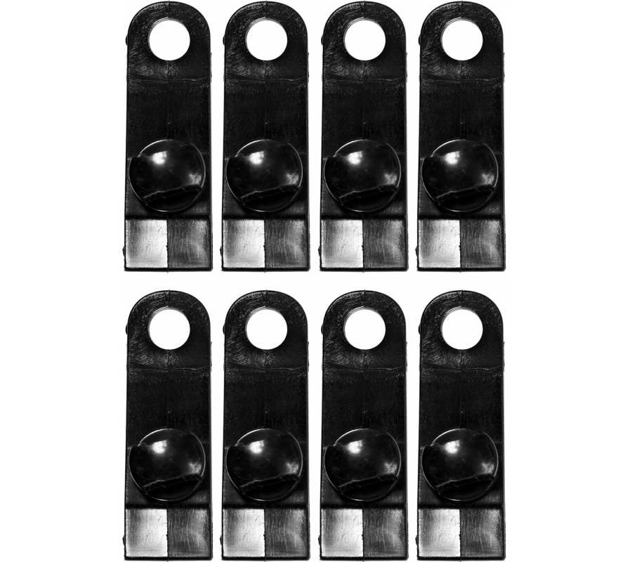TARPAULINS CLIPS | with screw | 8 pcs (85170)