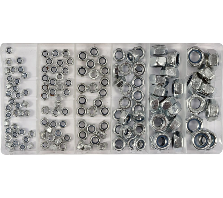 146 PCS SELF LOCKING NUTS ASSORTMENT (YT-06774)