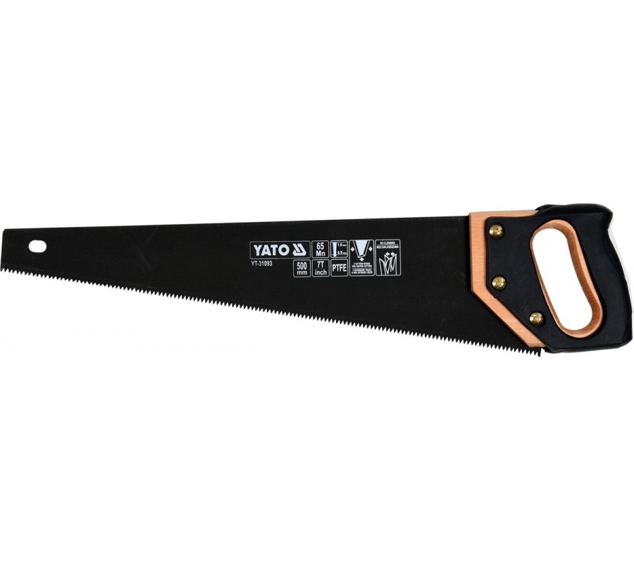 Hand saw PTFE / 7 TPI | 500 mm (YT-31093)