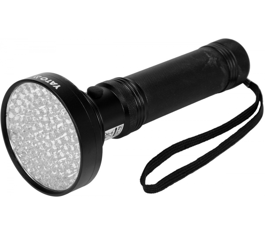 UV 100 LED flashlight and glasses (YT-08582)