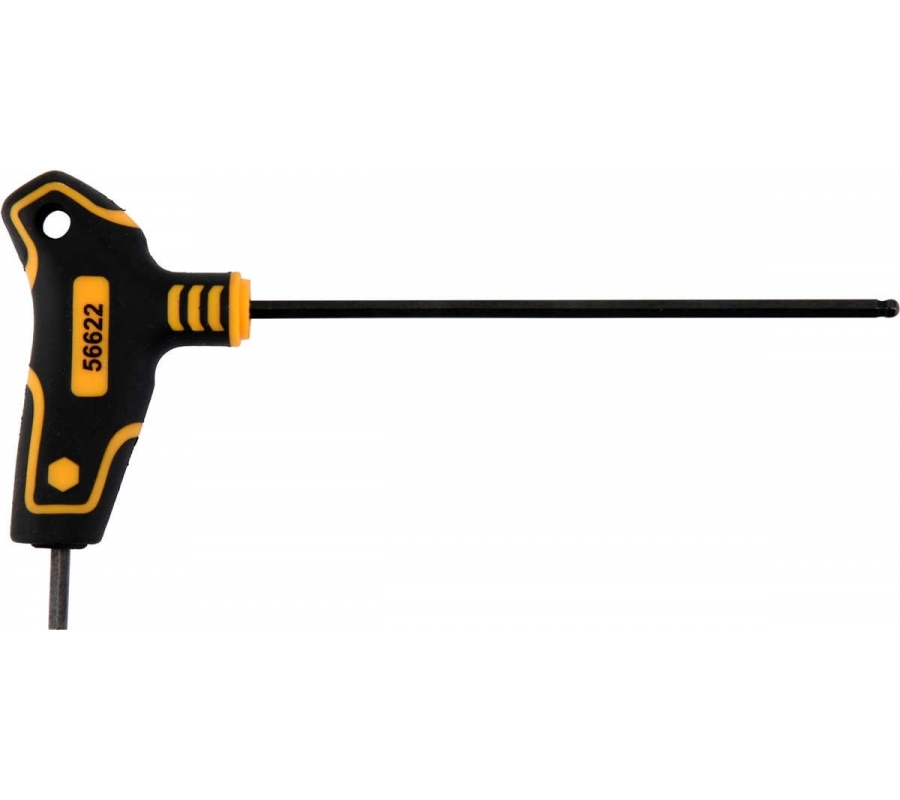 L tipo atsuktuvas HEX su rankena | šarnyrinis | 3 mm (56622)
