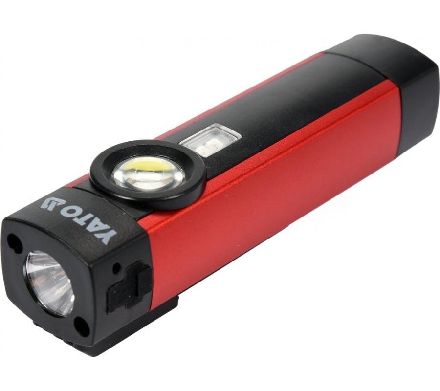 MULTIFUNCTIONAL FLASHLIGHT 5W COB 300LM + UV (YT-08580)