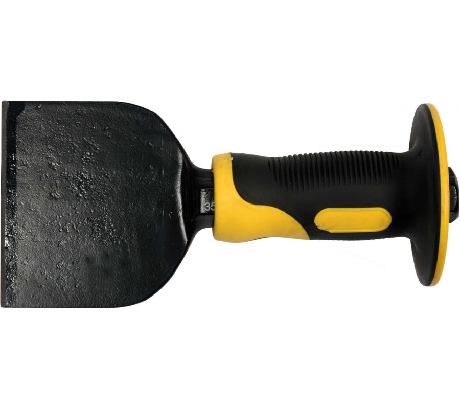 BRICKLAYER′S CHISEL WITH HAND GUARD | 215 X 25 X 100 mm (35452)