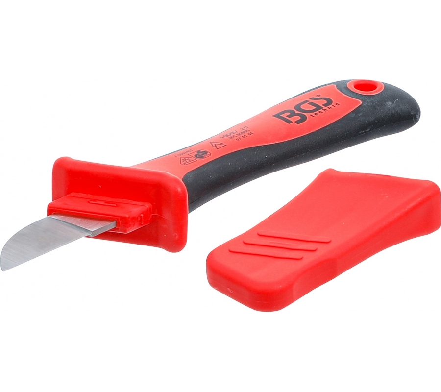 VDE Cable Knife with Slip Protection (7965)