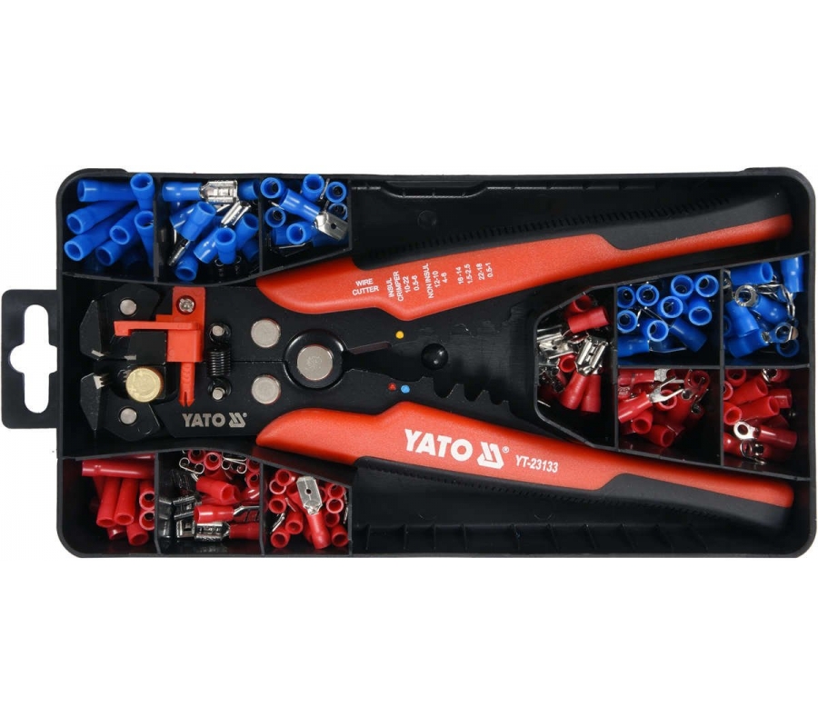 MULTIFUNCTION WIRE STRIPPERS 191 PCS (YT-23133)