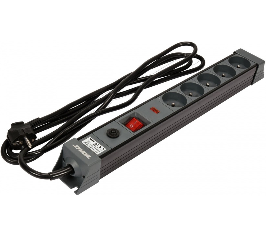 SURGE PROTECTOR POWER STRIP W.G. 5S 3M (72370)