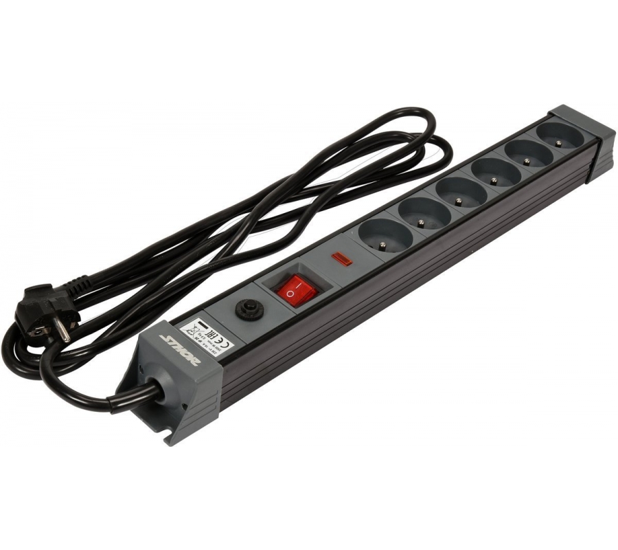 SURGE PROTECTOR POWER STRIP W.G. 6S 3M (72371)