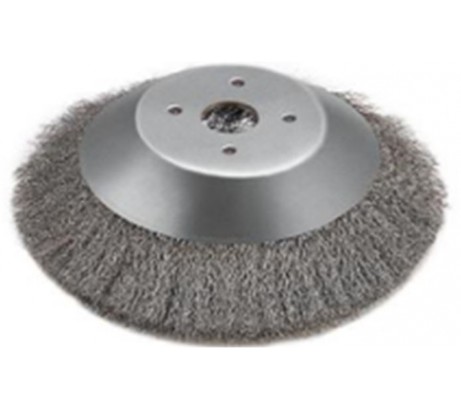Weed Sweeper Grass Trimmer Crimped Wire Brush | 150 mm (DB0150W)