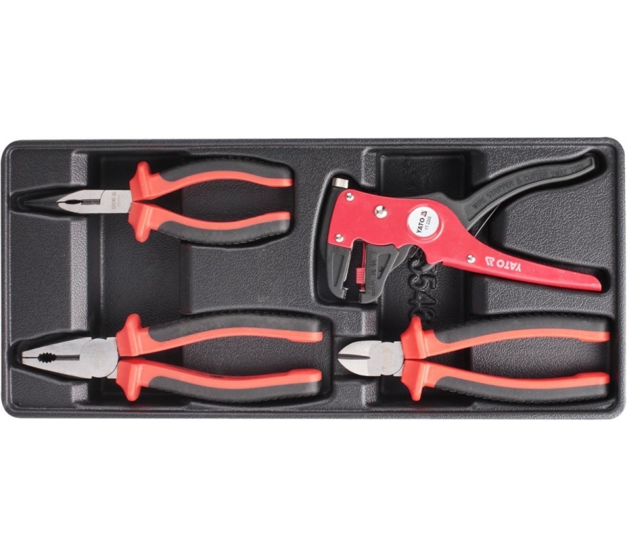 INSULATED PLIERS, 4PCS SET. (YT-55464)