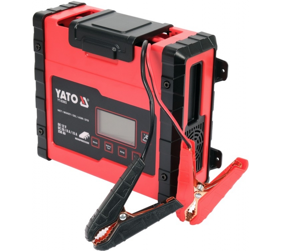 ELECTRONIC BATTERY CHARGER 12V/2A/8A/15A (YT-83003)