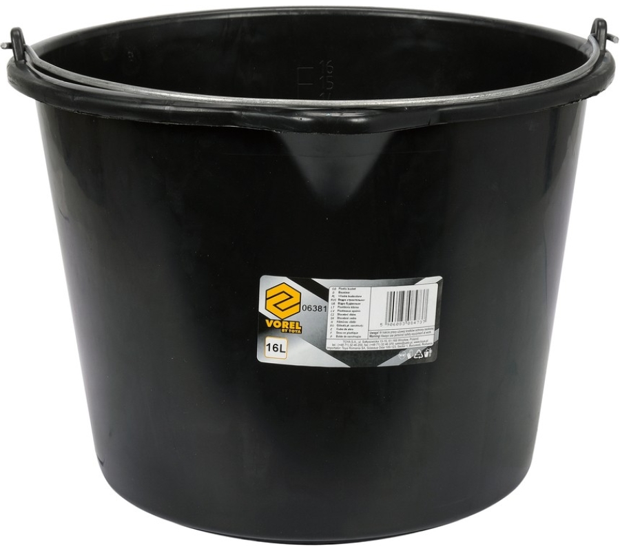 Plastic Bucket w. Spout | 16l (06381)