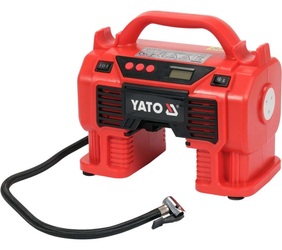 Kompresorius | 18V | 11 BAR 21 l / min (be baterijos) (YT-23248)