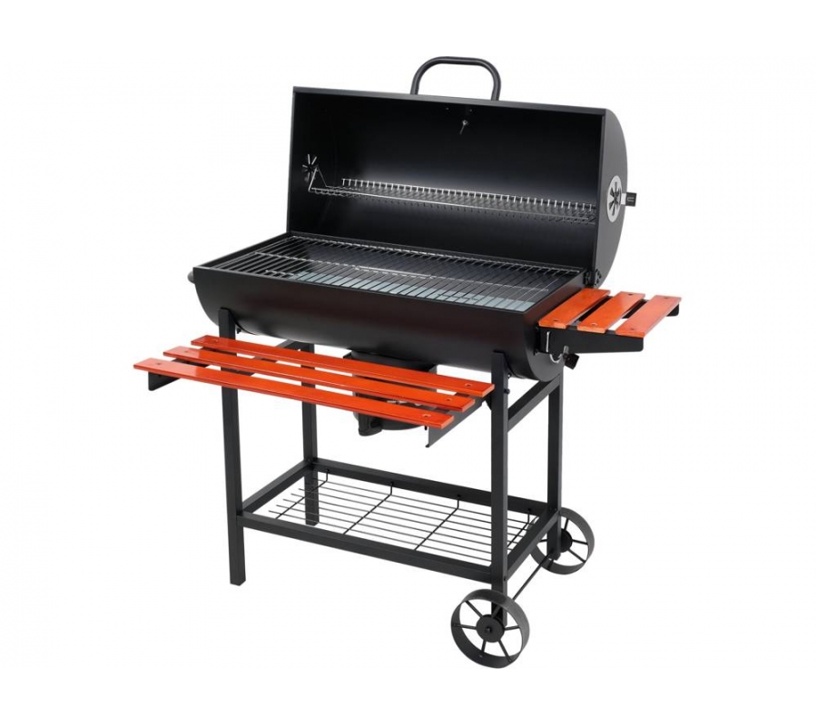 CHARCOAL GRILL WITH COVER, GRATE 71X34.5CM (99908)