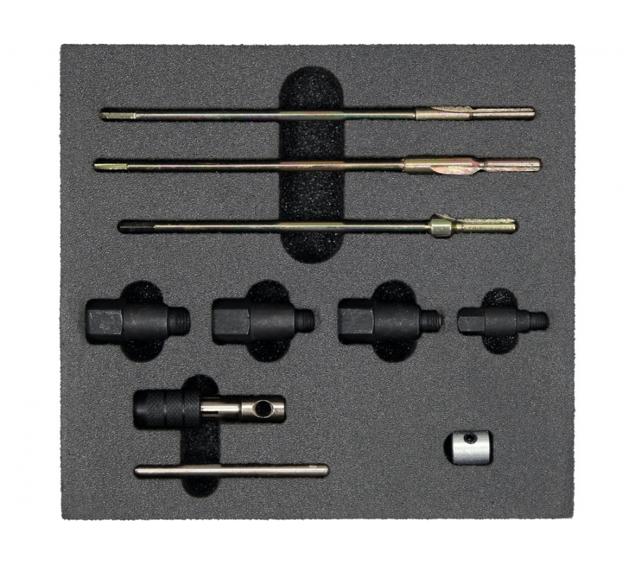 GLOW PLUG REAMER SET, 10 PC (YT-17712)