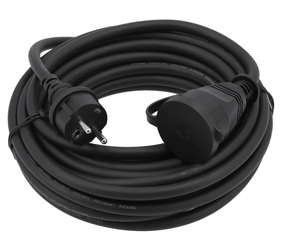 EXTENSION CORD H07RN-F 3x1.5MM2, 10M (YT-81122)