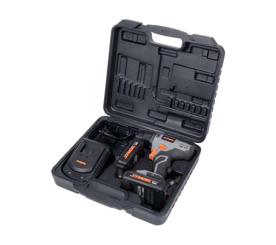 DRILL DRIVER 20V (26NM; 2AHX2PCS;BMC) (78082)